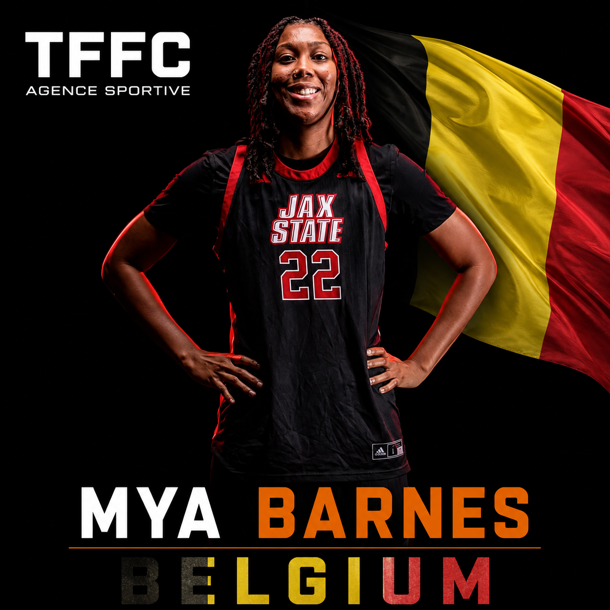 Mya Barnes — Belgique