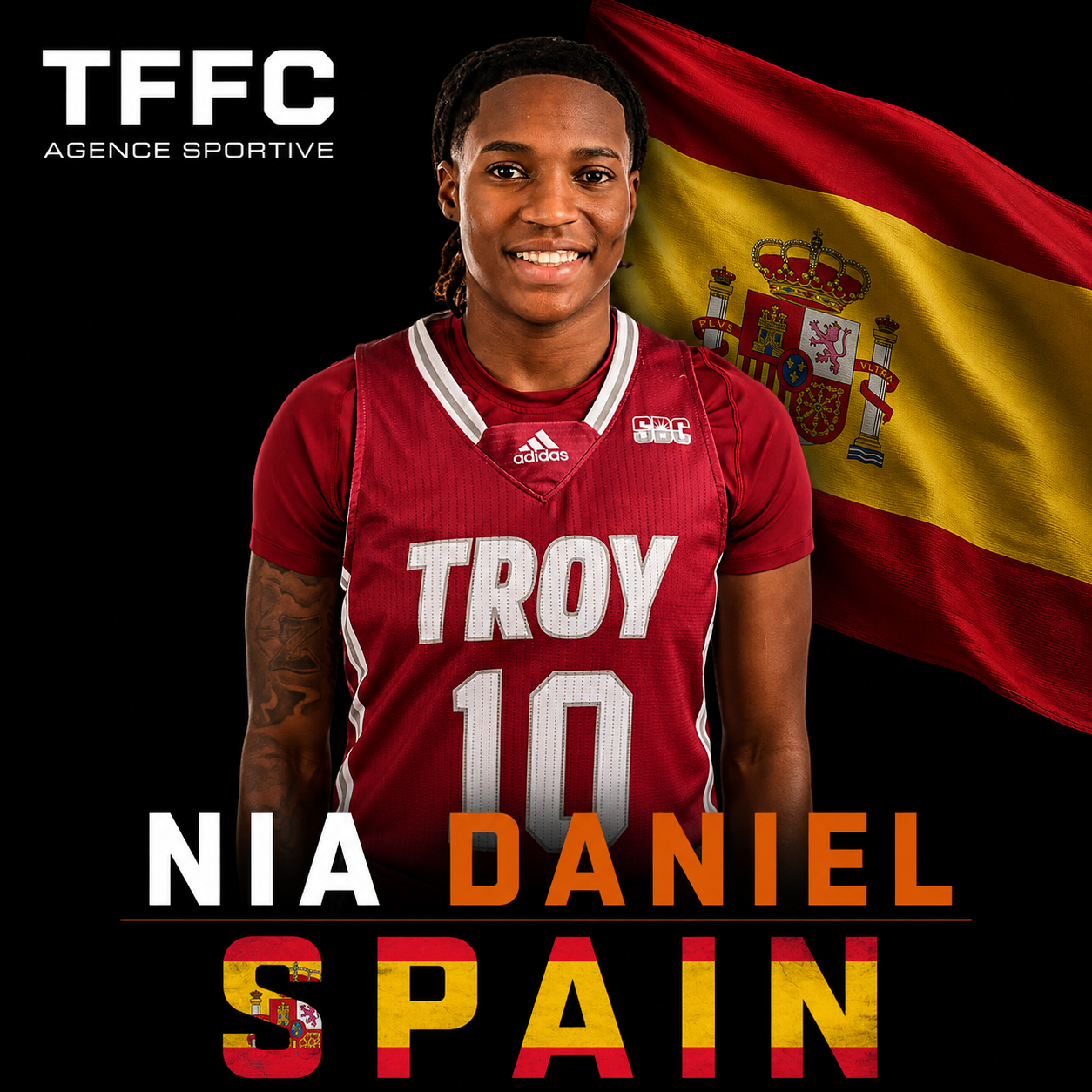 Nia Daniel — Espagne