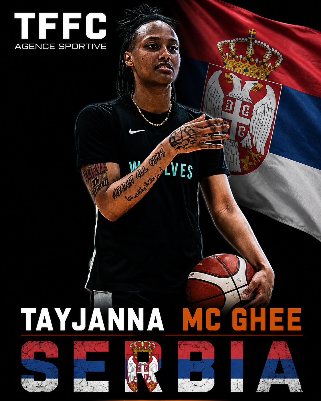 Tayjanna Mc Ghee — Serbie